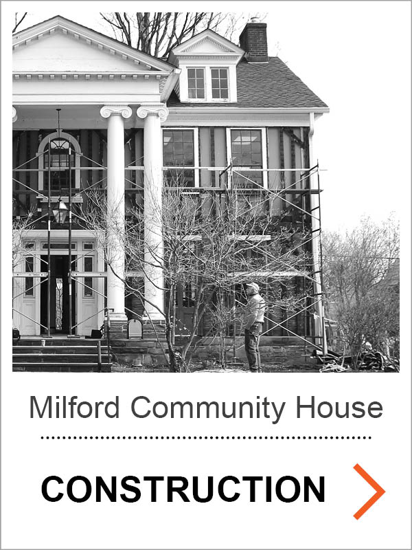 Milford Community House Restoration Construction Photos