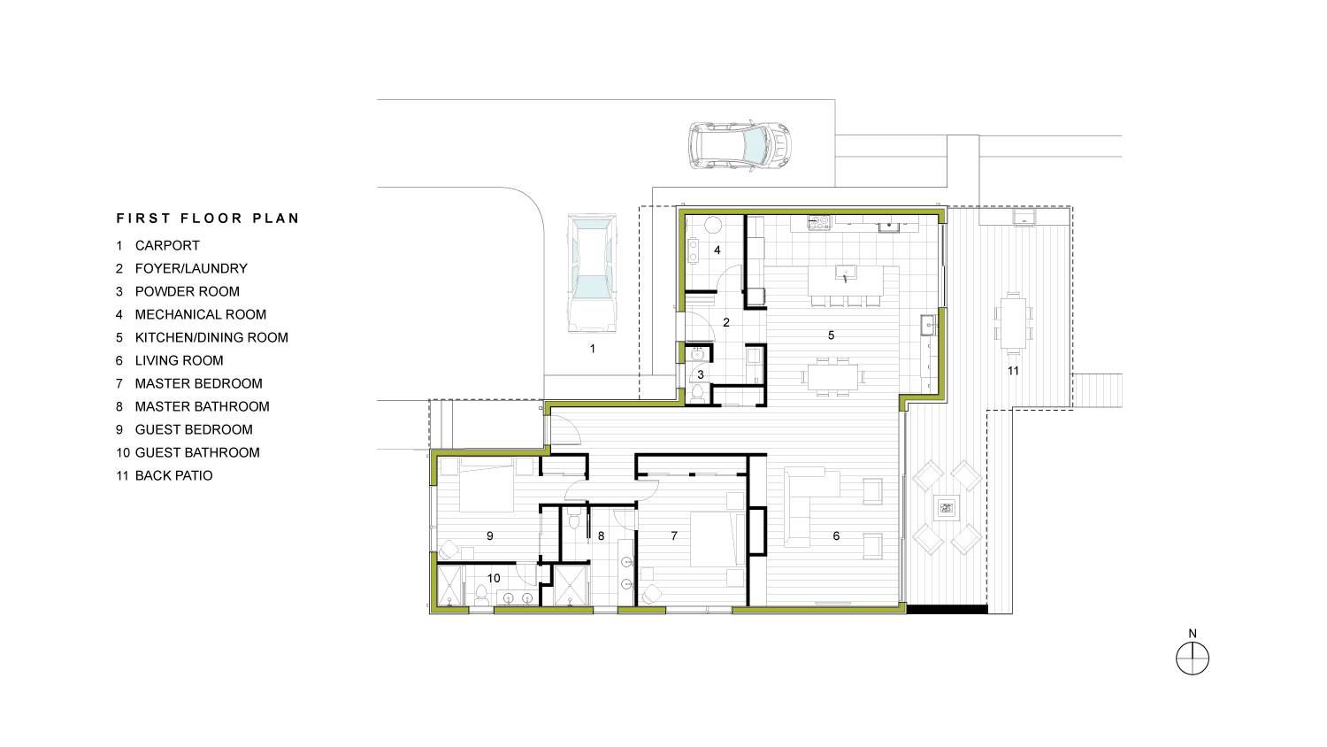 ang / St. Marie First Floor Plan