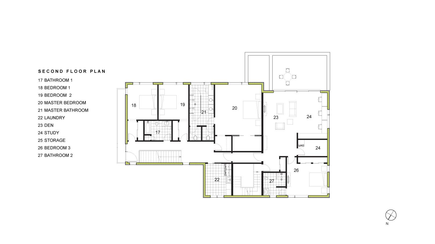 Chang Second Floor Plan